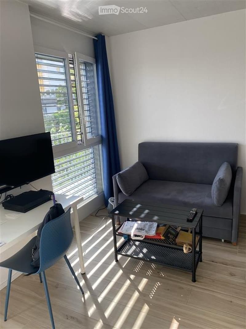 Charmantes kleines möbliertes Studio in ruhigem Quartier von Neuchâtel (4)