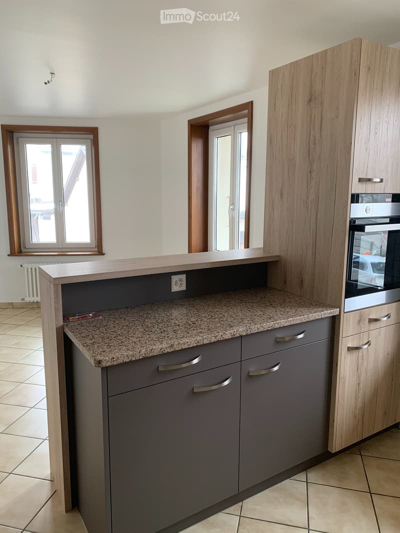 Châtel-St-Denis, ampio appartamento 5,5 locali, centro con giardino privato (5)
