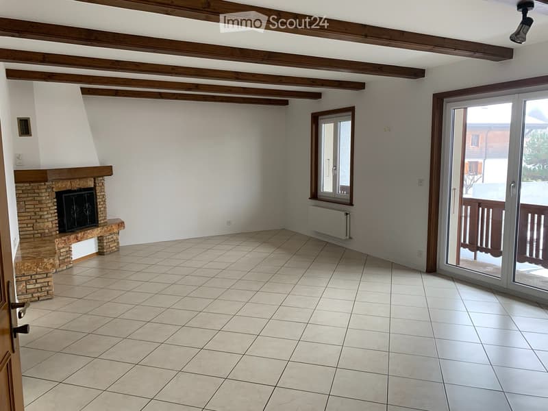 Châtel-St-Denis, ampio appartamento 5,5 locali, centro con giardino privato (2)