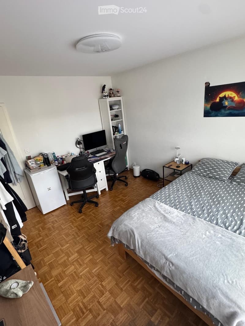 Room available immediately, 3-person shared accommodation, in Perolles (3)