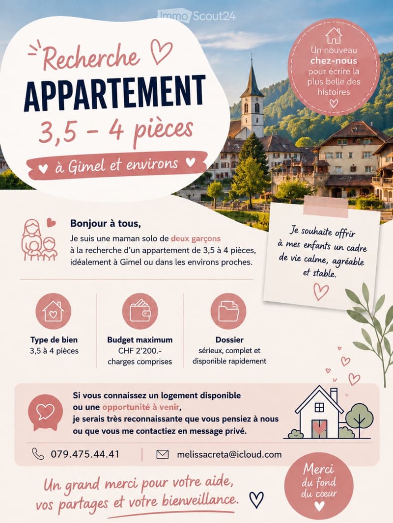 Je recherche appartement (1)