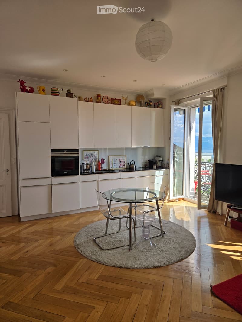 Charming apartment with lake view. For rent. (1)