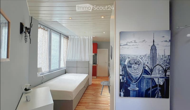 Übernahme eines möblierten Studio-Apartments in Montreux (1)