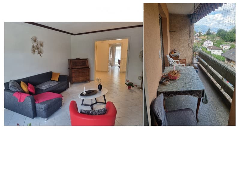 Bel appartement 4.5 pièces à louer à Noës (Sierre) (5)