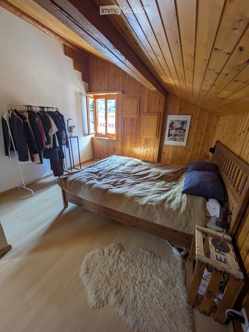 Zu vermieten schönes 3-Zimmer-Apartment im Herzen des Dorfes Arbaz (4)