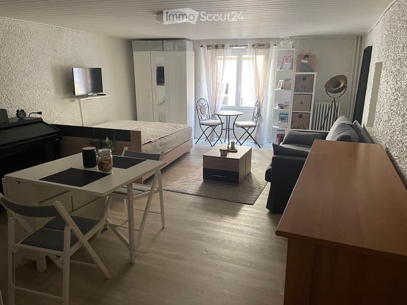 Studio ~30 m² - Neuchâtel City Centre - Available from mid-August (1)