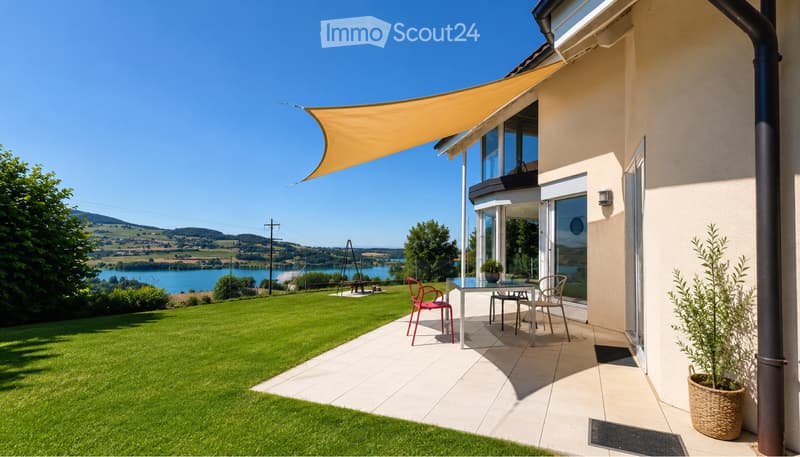 Villa mit Prestige und Blick auf den Gruyère-See (2)
