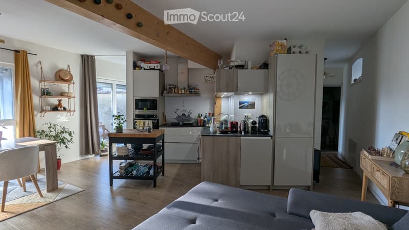 Loft-Wohnung mit Garten, 2,5 Zimmer in Bussigny (2)