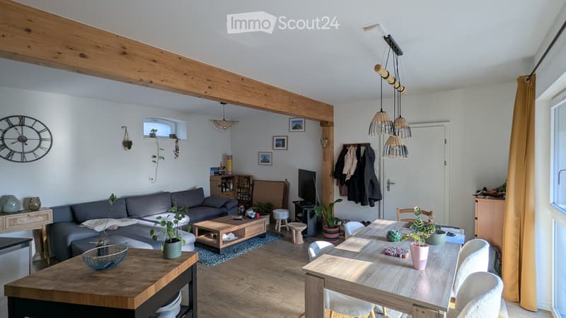 Loft-Wohnung mit Garten, 2,5 Zimmer in Bussigny (1)