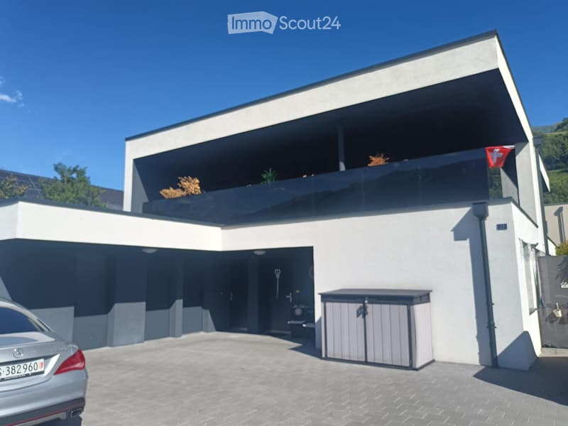 Zu verkaufen: Neuere Wohnung in einem Haus mit 2 Wohnungen in Aproz (5)