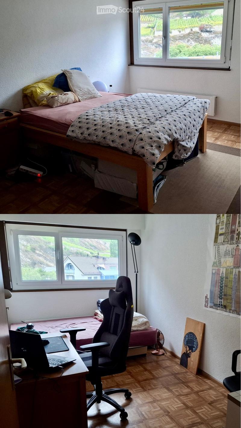 Wohnung 3.5 Zimmer | Letztes Stockwerk mit Balkon | Sion (3)