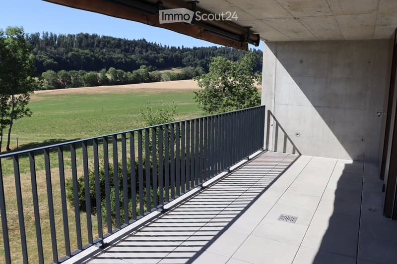 Bel appartement avec grand balcon à 20 minutes de Lausanne (1)