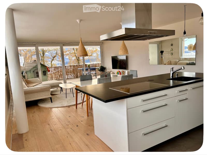 Zu vermieten in Marsens - Wohnung / 3 Schlafzimmer / 2 Badezimmer (2)
