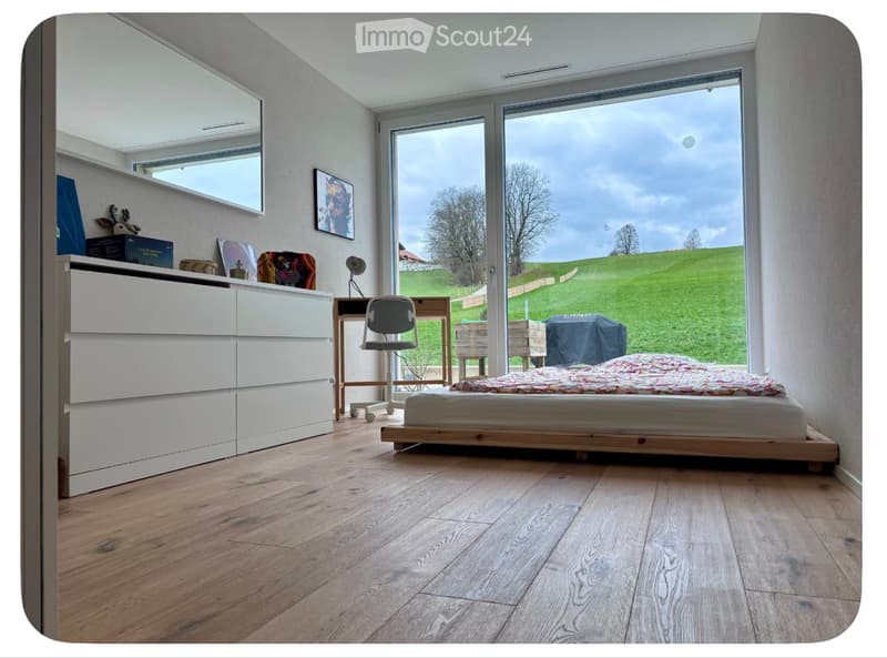 Zu vermieten in Marsens - Wohnung / 3 Schlafzimmer / 2 Badezimmer (4)