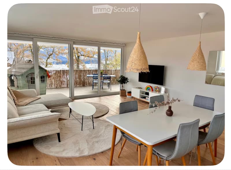 Zu vermieten in Marsens - Wohnung / 3 Schlafzimmer / 2 Badezimmer (1)