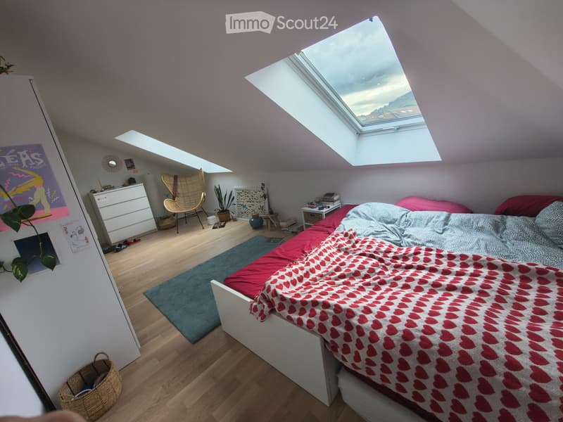 Wohnung mit 5 Zimmern im Dachgeschoss - Vevey Zentrum (13)