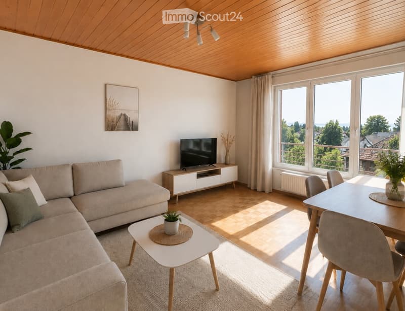 Charmanter Apartment mit 3 Zimmern, St-Blaise (NE) (1)