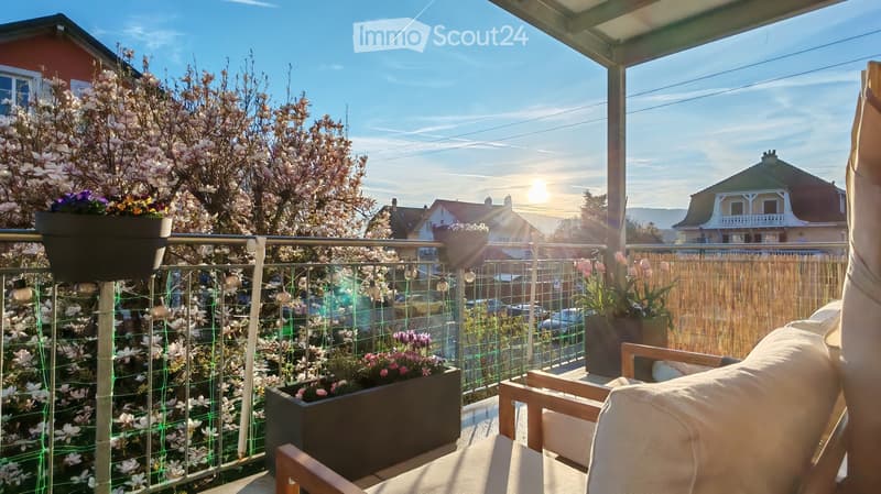Appartamento luminoso di 3,5 locali con ampio balcone 70 m² (1)