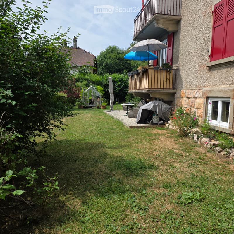 Appartement à louer - 3 pièces avec balcon et garage couvert (1)
