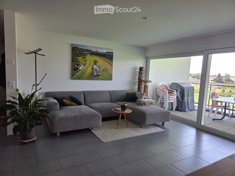 Helle 3.5-Zimmer-Wohnung mit Balkon in Courtepin (1)