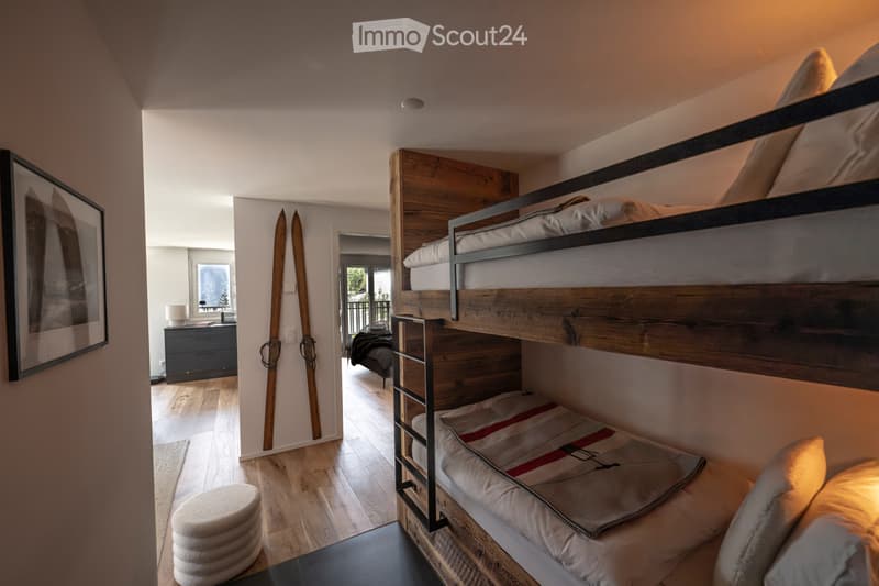 Magnifique appartement alpin mit Terrasse & Garten in Gryon (4)