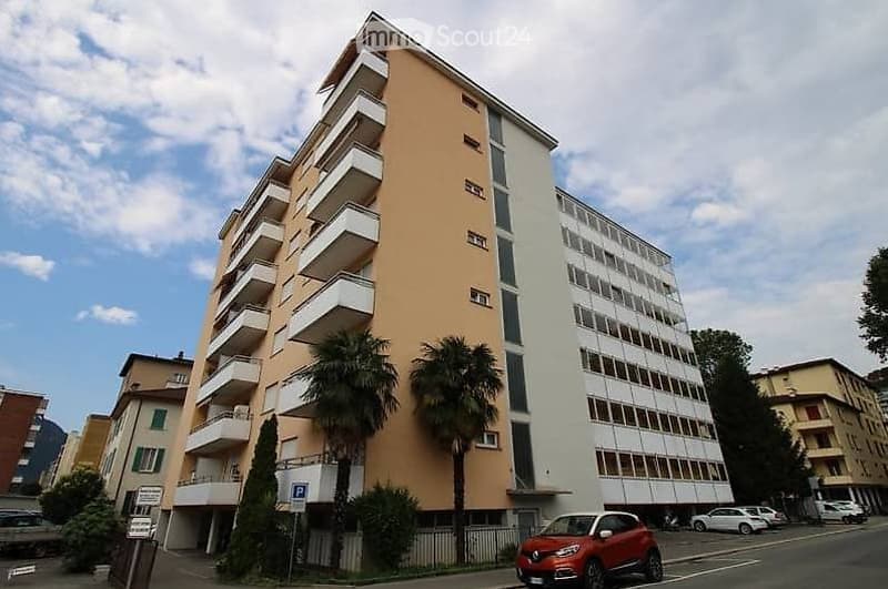 Lugano, vend 3,5 locaux, revenu locatif (1)