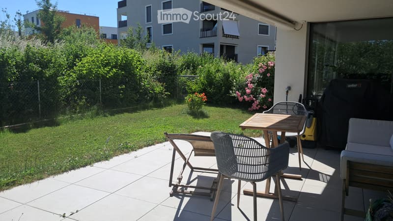 Furnished apartment with garden and terrace + Parking (3)