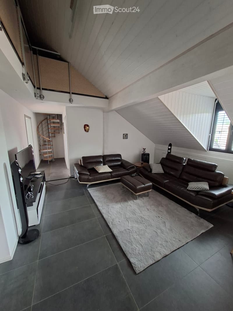 Beautiful 3.5-room attic with mezzanine in Burtigny (1)