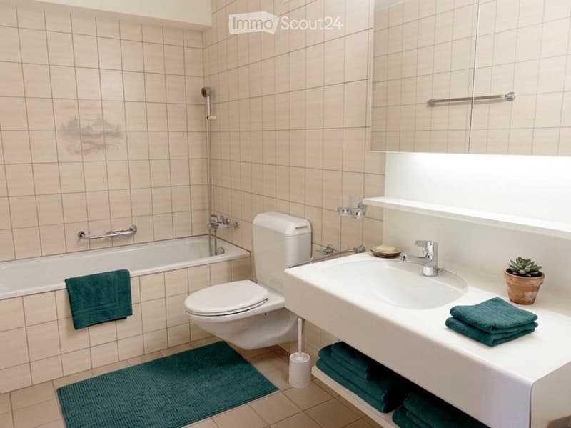 Appartement avec cheminée et balcon de 3.5 pcs (4)