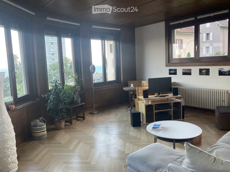 Large bright apartment Maillefer (1)