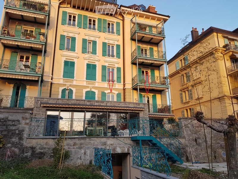 Appartement non meublé 3 p. et demi proximité gare Lausanne (1)