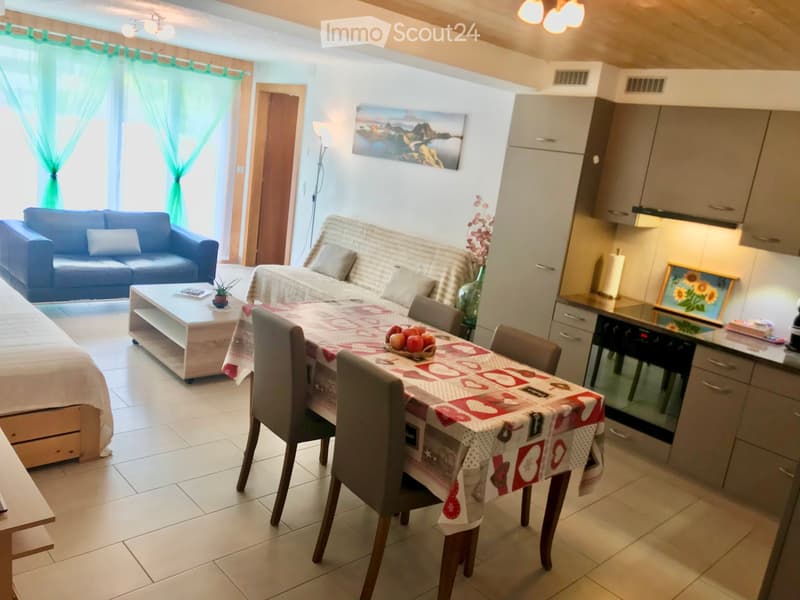 Möblierte Wohnung - 2.5 Zimmer - Saxon - Übernahme des Mietvertrags (10)