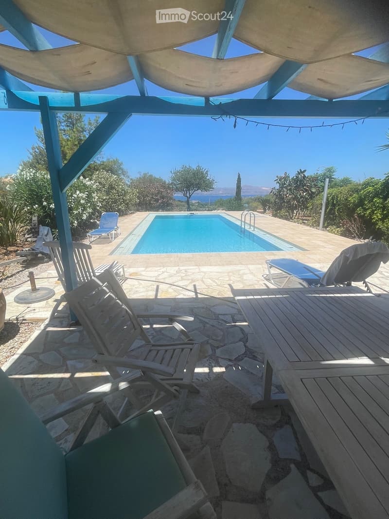 Casa dei sogni a Creta, piscina, vista mare, ulivi e vigneto (5)
