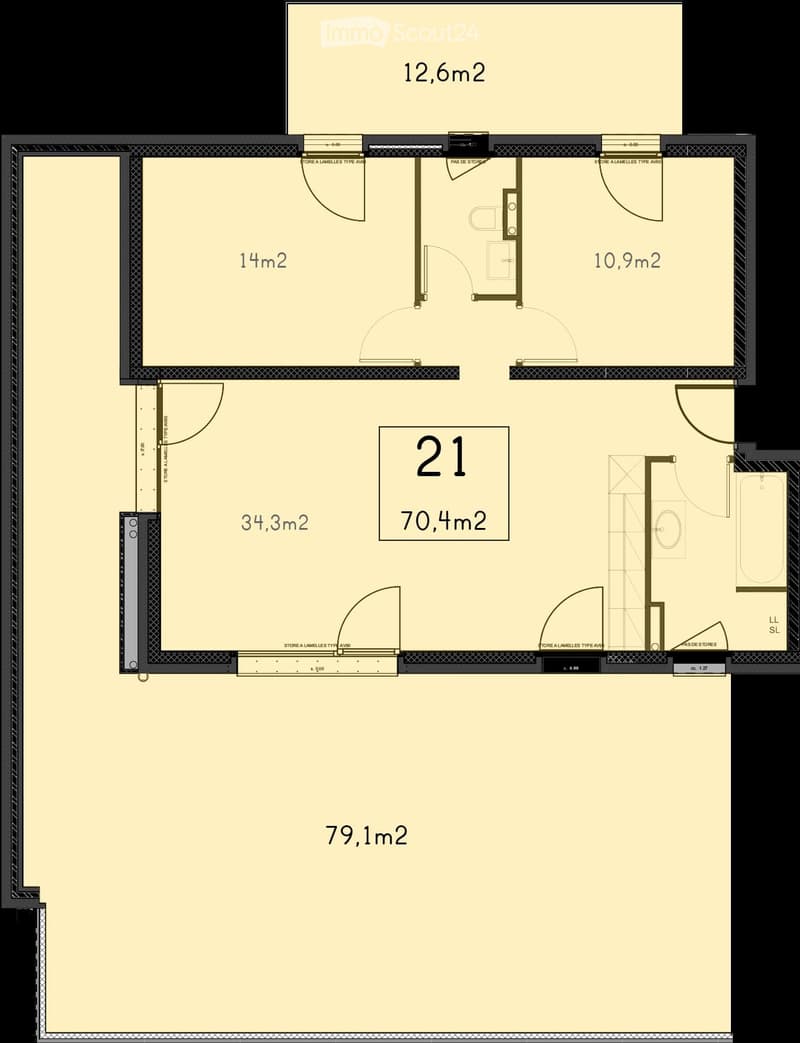 Appartamento 3,5 locali - Avenue de Derborence - 1963 Vétroz (5)