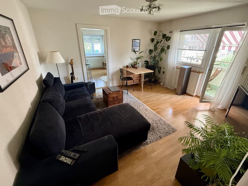 À sous-louer appartement sous-gare, disponible immédiatement (2)
