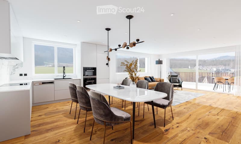 Premier occupant/nouveau bâtiment : Appartement moderne 4,5 pièces (2)
