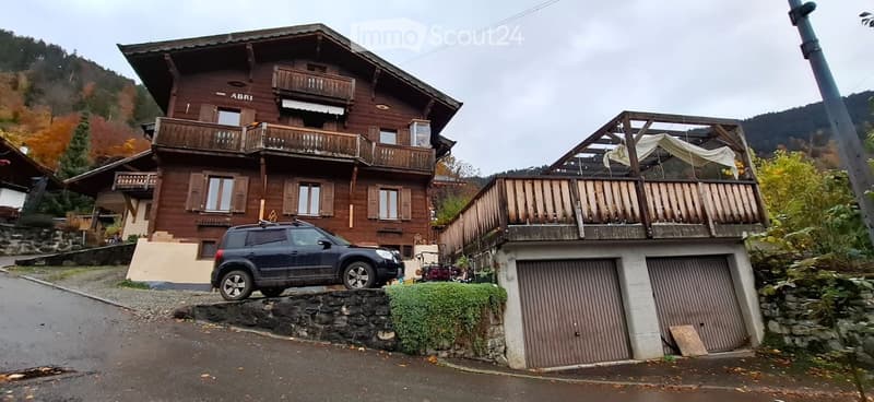Appartamento di 2 piani in chalet in affitto a Panex s/ Ollon (2)