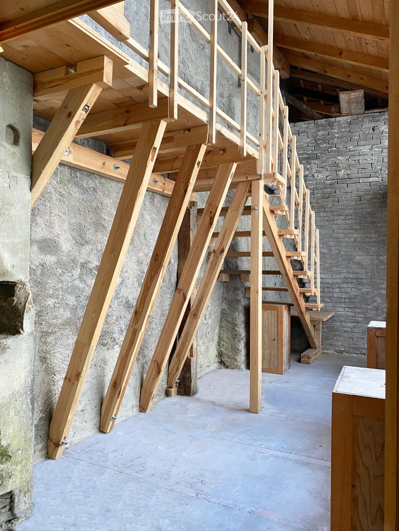 2 rooms (furnished) with loggia and garden in the Bourg (4)