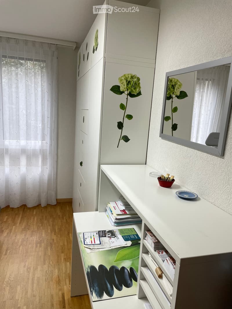 Zimmer möbliert zur Miete in einer 3-Zimmer-Wohnung in La Blécherette (3)