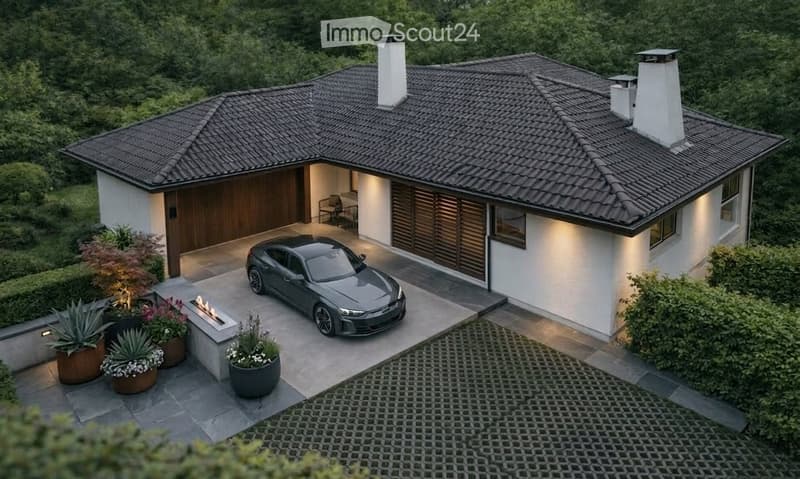 Villa di carattere con parco privato alle porte di Ginevra (1)