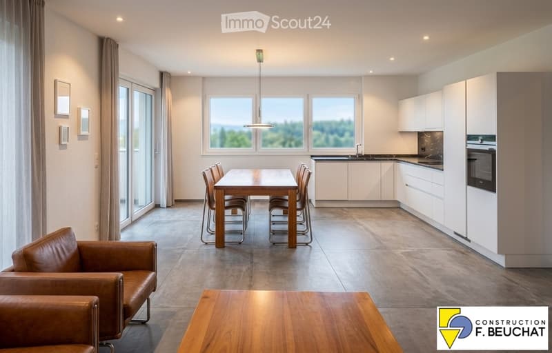 4 appartamenti nuovi di 3½ locali a Porrentruy (2)