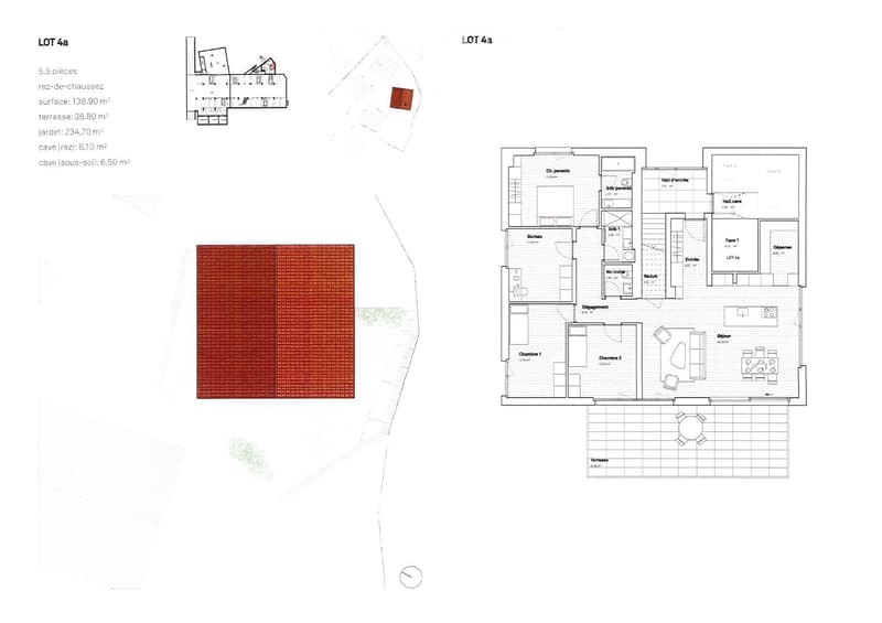 Magnifique appartement de 5.5 pce avec jardin à Grandvillard (5)