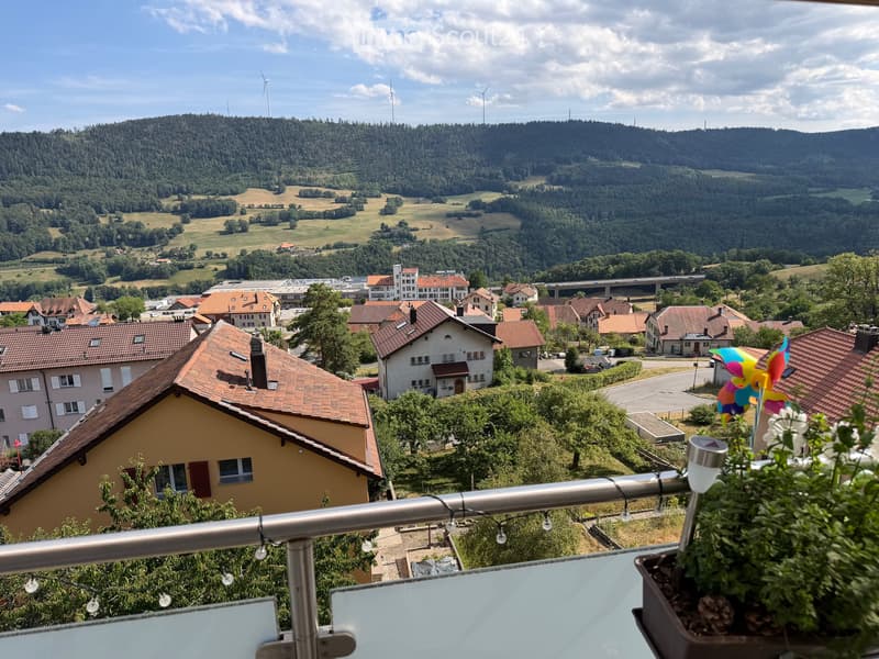 À louer appartement 5,5 pièces à Ballaigues (2)