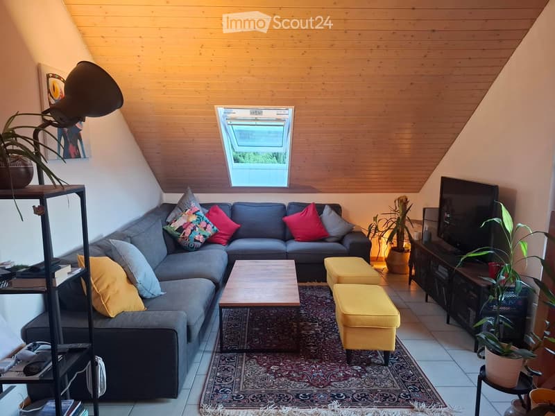 Charmantes 2-Zimmer-Dachgeschosswohnung in Perroy (1)