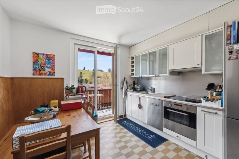 Wohnung 3.5 Zimmer, 2. Stock, Balkon, Garten, ruhig (3)