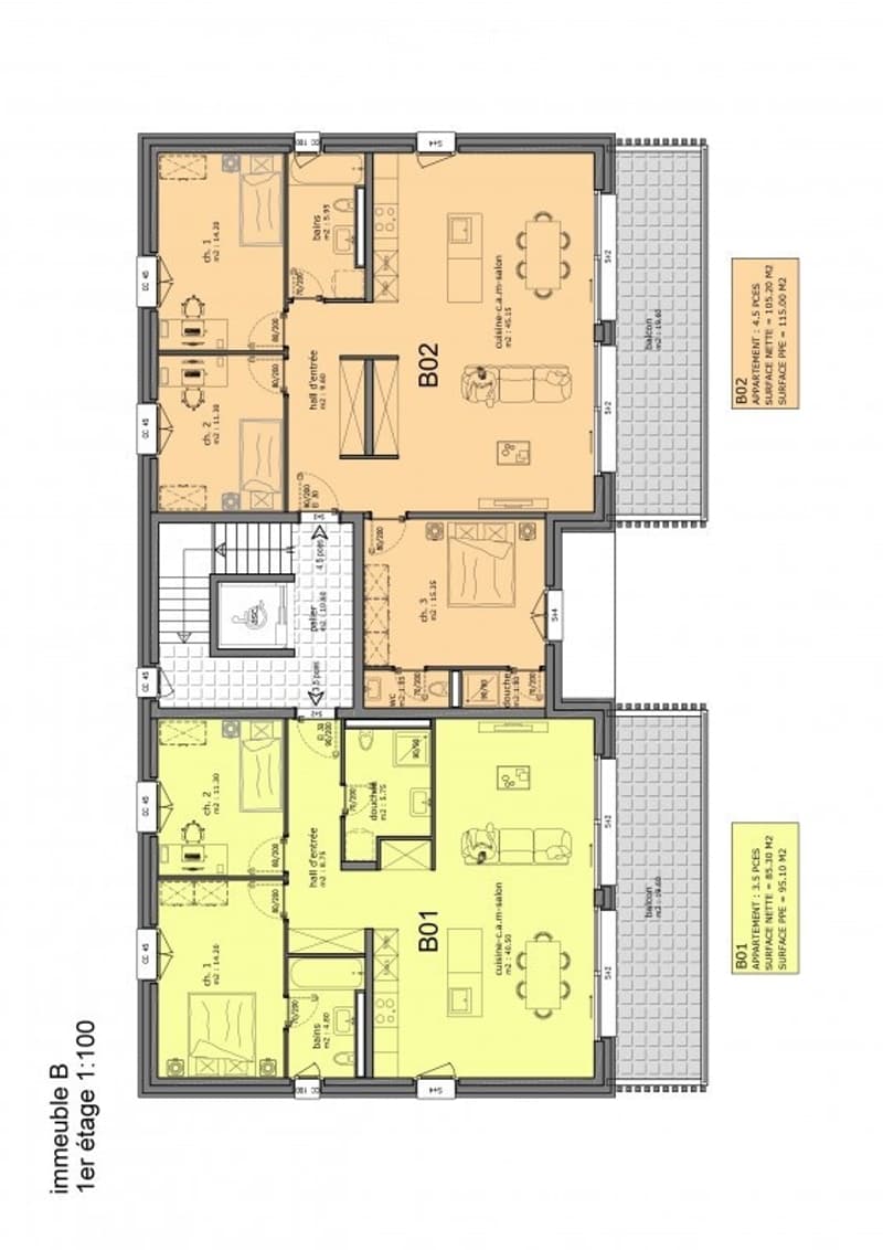 Apartment 4.5 rooms - Enney (4)