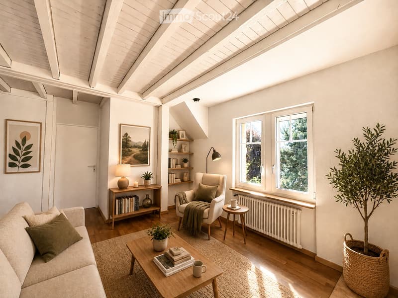 Helles Apartment mit Gartenzugang (5)
