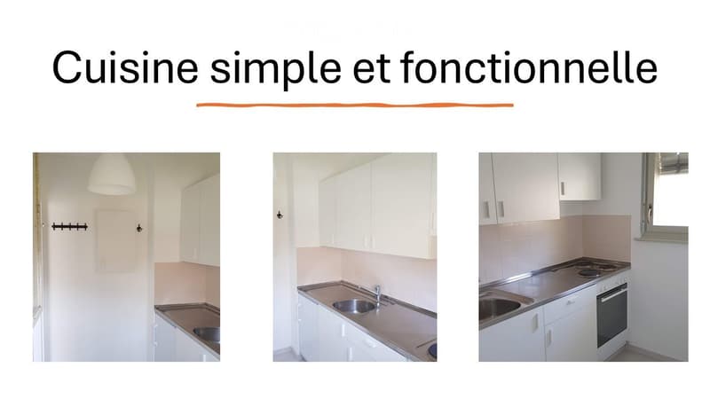 Meublé de 2 pièces, prêt à vivre - A partir du 1er septembre (5)