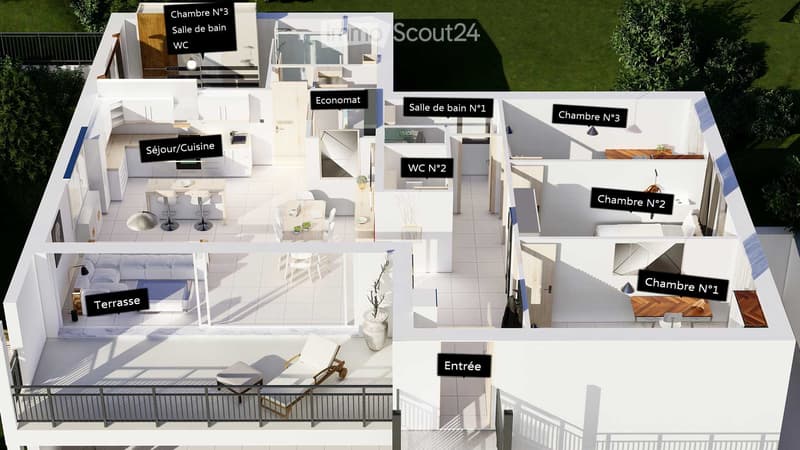 Appartement 5.5 pièces - Martigny-Combe  vente directe neuf (4)