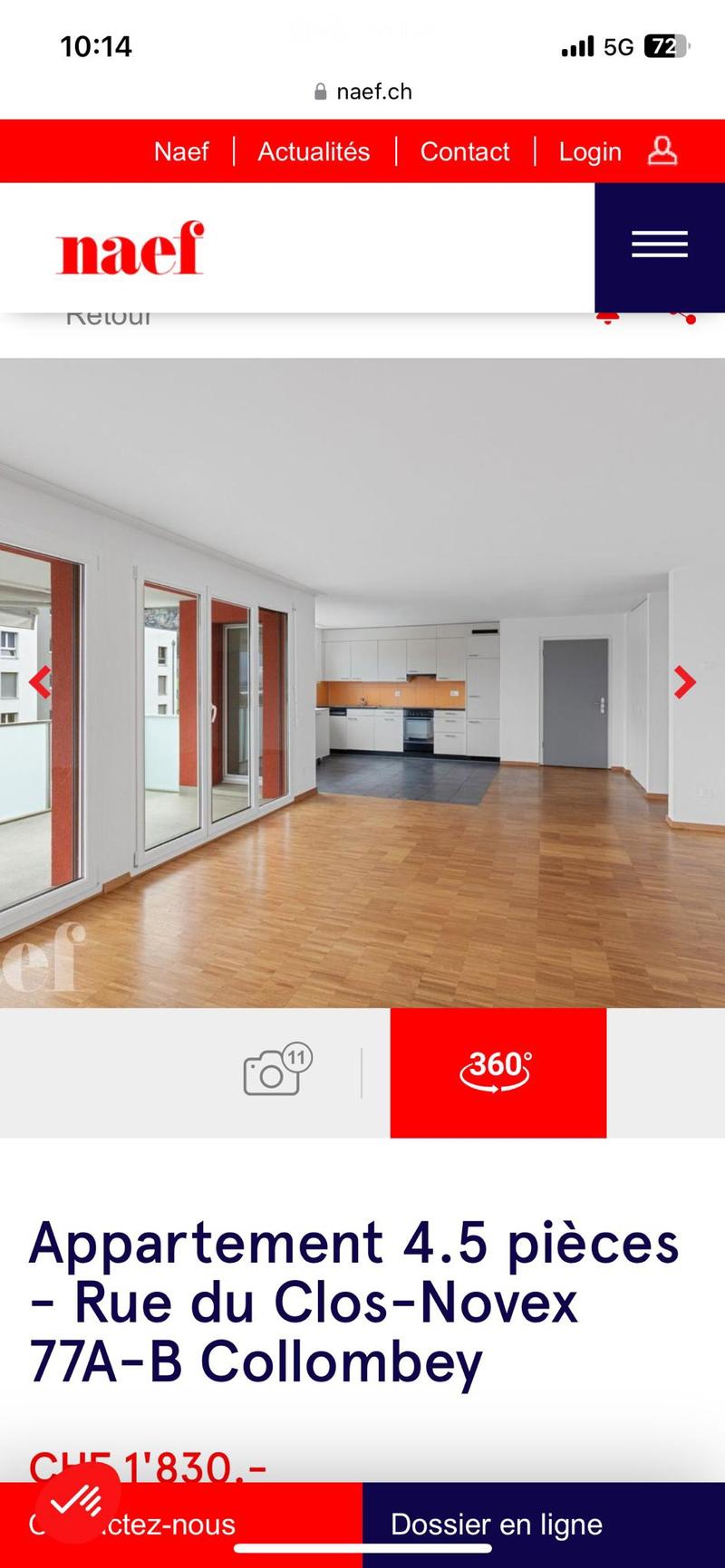 Wohnung mit 4,5 Zimmern 103m2 (1)